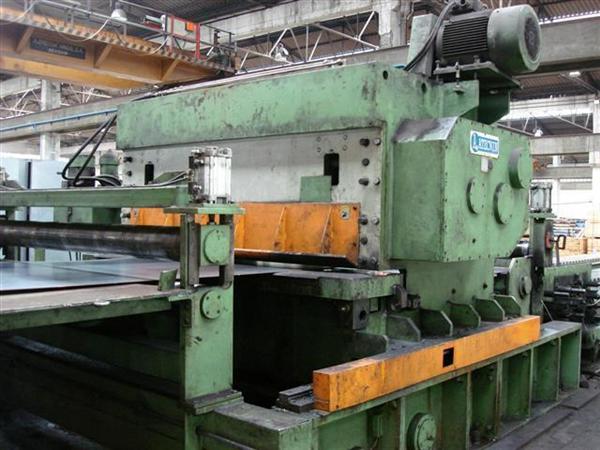 2000 MM X 12 MM X 25TON ATECNIN CUT TO LENGTH LINE