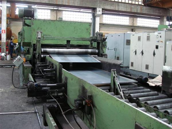 2000 MM X 12 MM X 25TON ATECNIN CUT TO LENGTH LINE