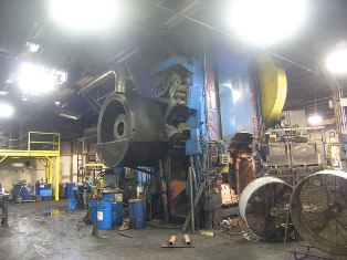 3000 TON NATIONAL FORGING PRESS