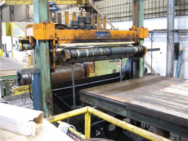 72 X .375 X 50,000# PAXSON DUAL HEAD LOOP SLITTING LINE