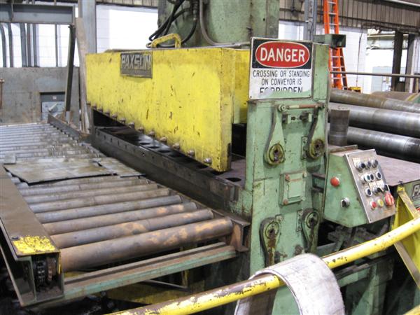 72 X .375 X 50,000# PAXSON DUAL HEAD LOOP SLITTING LINE