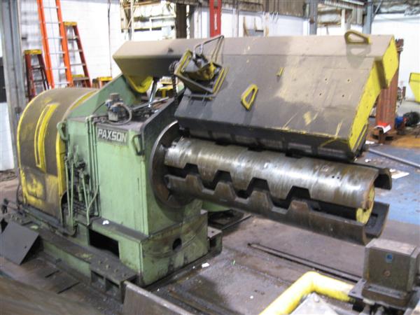 72 X .375 X 50,000# PAXSON DUAL HEAD LOOP SLITTING LINE