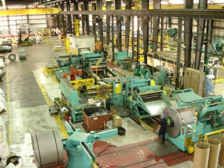 60 x .135 X 55,000# BRANER TURRET HEAD SLITTING LINE
