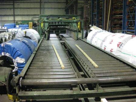 85 x 0.500 x 50,000# PRODUCTION MACHINERY CUT TO LENGTH LINE
