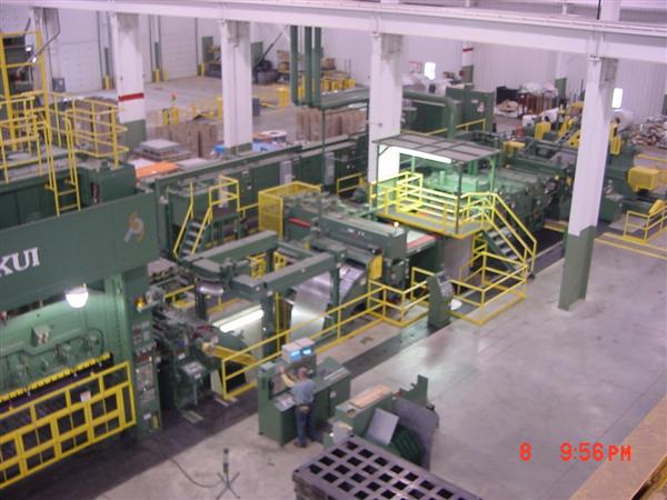 400 Ton Fukui Blanking Press Line
