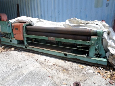 8' X 1/4 WEBB MDL. RL3P INITIAL PINCH BENDING ROLL