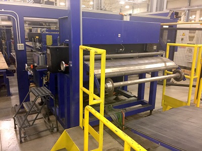 60 (1525MM) x .078 (2.0MM) x 30,000#(15 TON) DREHER CUT TO LENGTH LINE, NEW