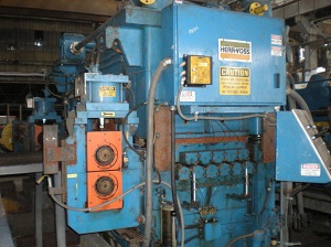 96 x .375 x 60,000# HERR VOSS CUT TO LENGTH LINE