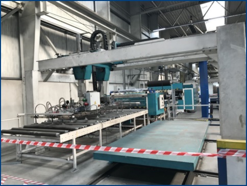 KBM SHEET TO SHEET GRINDING & BRUSHING/SANITIZING LINE