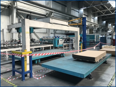 KBM SHEET TO SHEET GRINDING & BRUSHING/SANITIZING LINE