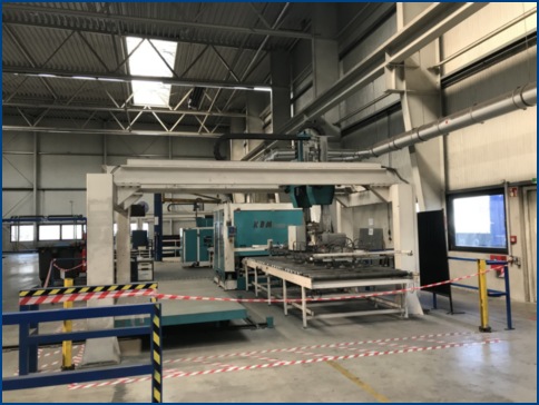 KBM SHEET TO SHEET GRINDING & BRUSHING/SANITIZING LINE