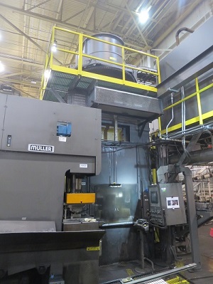 2,400 TON MULLER WEINGARTEN PSM 4.360 SCREW PRESS