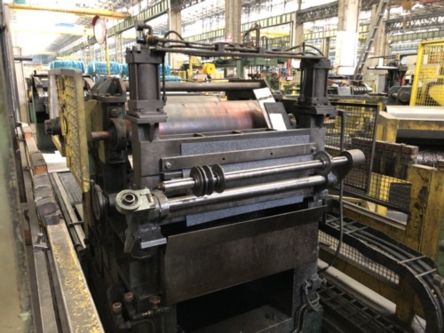 600MM X 2MM X 15 TON GUIDA IMPIANTI SLITTING LINE W/ PACKAGING LINE