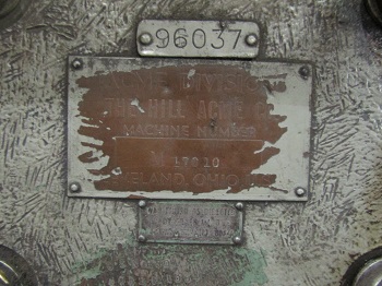 3 ACME UPSETTER
