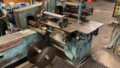 18 x 2.625 x 6000# RUESCH RING TYPE SLITTING LINE