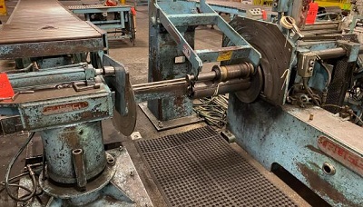 18 x 2.625 x 6000# RUESCH RING TYPE SLITTING LINE