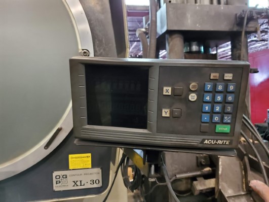 OPTICAL GAGE PRODUCTS No. XL-30 COMPARATOR
