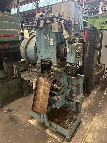 18 TON TISHKEN MODEL #COT6A4 6-WAY ADJUSTABLE CUTOFF PRESS