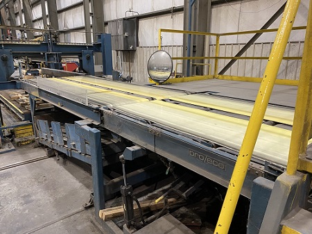 60 x 3/16 x 50,000# PRO-ECO CUT TO LENGTH LINE W/ CASSETTE LEVELER