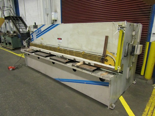 1/4 X 12' WYSONG #H-2512 HYDRAULIC SQUARING SHEAR