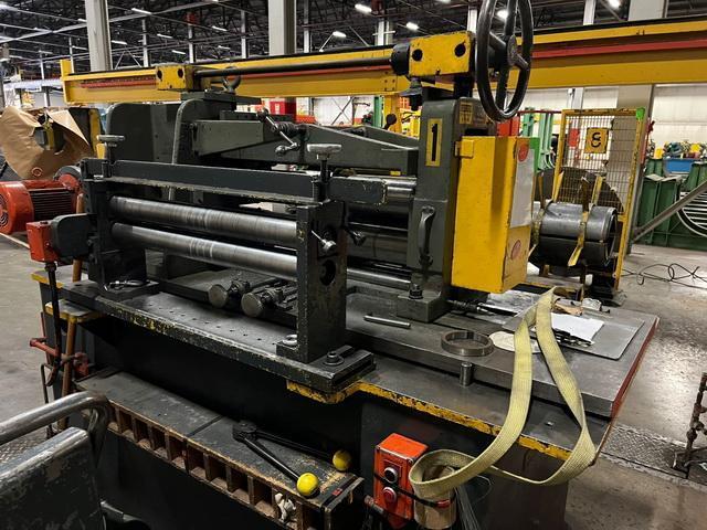24 x 0.090 x 5000# RUESCH PRECISION RING SLITTING LINE