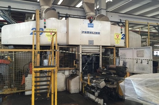18 (457mm) x .250 (6mm) 4-HI Frohling Reversing Cold Rolling Mill