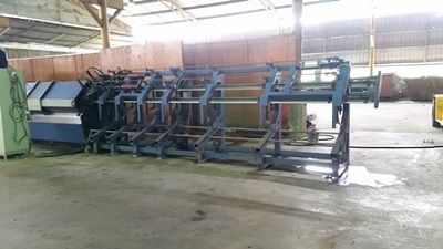 EUROBEND MODEL MELC16X2PLC MULTI-LINE STRAIGHTENING AND CUTTING MACHINE