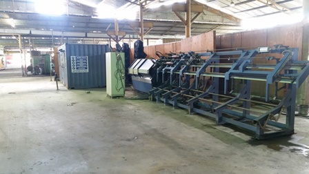 EUROBEND MODEL MELC16X2PLC MULTI-LINE STRAIGHTENING AND CUTTING MACHINE