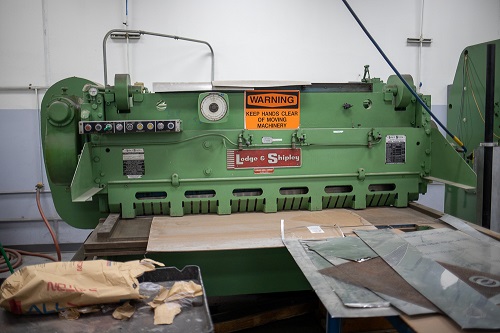 3/16 x 6' LODGE & SHIPLEY MECHANICAL SHEAR
