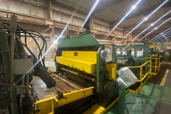 72 x 1/2 x 69,000# Pro-Eco Heavy Gauge Slitting Line Components