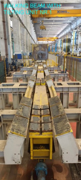 30 TON X 4-STAGE STEEL COIL HANDLING ENTRY SYSTEM
