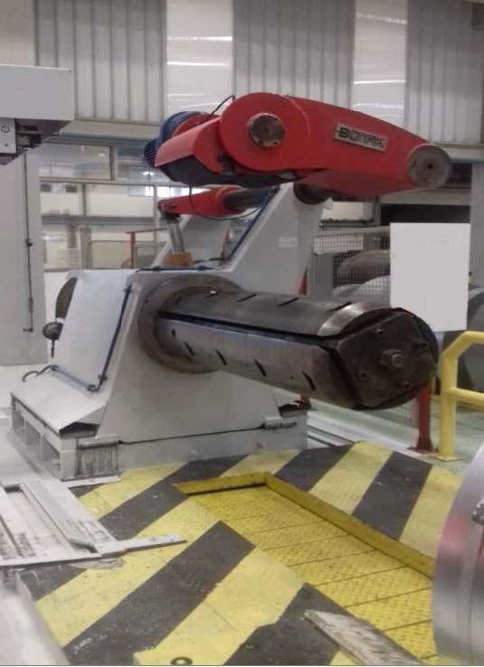 1500mm x 3mm Bonak Loop Cut to Length Line with Electromagnetic Stacker