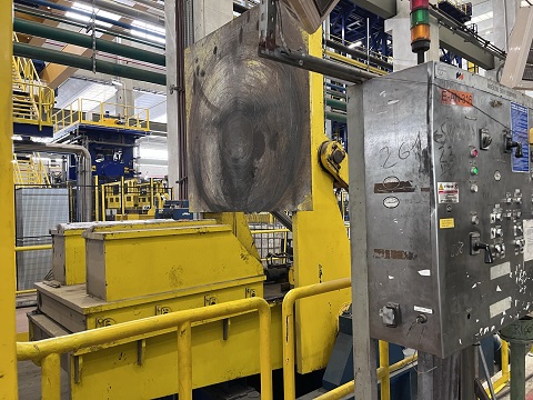 SIEMAG ENTRY AND EXIT COIL WALKING BEAM W/ DOWNENDER AND UPENDER