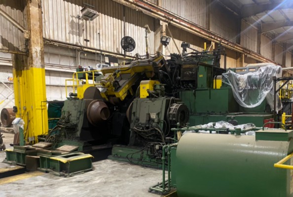 72 x .500 x 69,000# PRO-ECO PIT TYPE COIL CAR & DUAL CONE UNCOILER