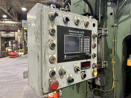 120 TON CLEARING-NIAGARA MODEL #E-110 OBS GAP FRAME PRESS