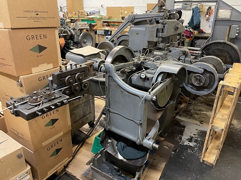 BAIRD 4-30 WIRE FORMING FOURSLIDE WITH REEL