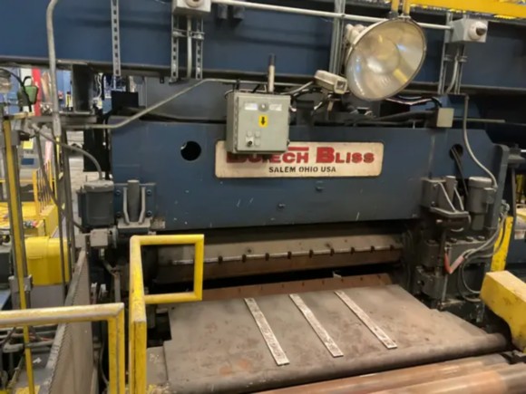 80 x .250 BUTECH BLISS MDL. DS250-80 ALUMINUM INLINE ROTARY SHEAR