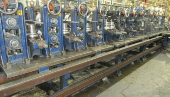 3 (76mm) x .120 (3mm) OTO Mills Rafted Tube Mill Line Year 2006