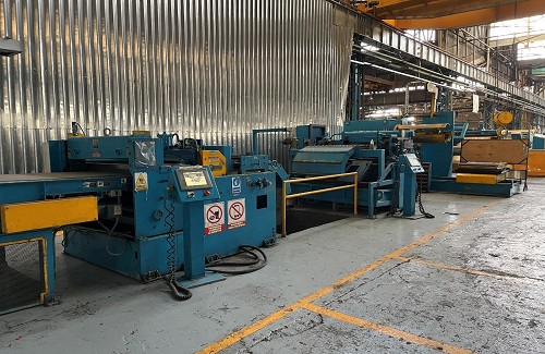 1067MM (42 ) X 0.81MM COE ALUMINUM CUT TO LENGTH LINE