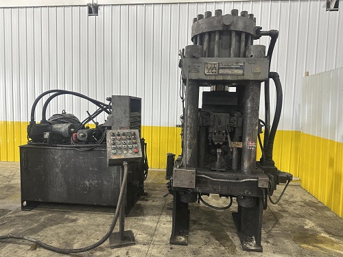 5 AMD MODEL#530-2230 AUTOMATIC HYDRAULIC BAR & BILLET SHEAR OR HYDRAULIC PRESS