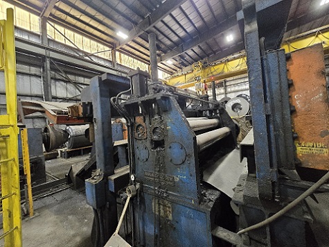 72 x .250 x 80,000# BRADBURY CUT TO LENGTH LINE