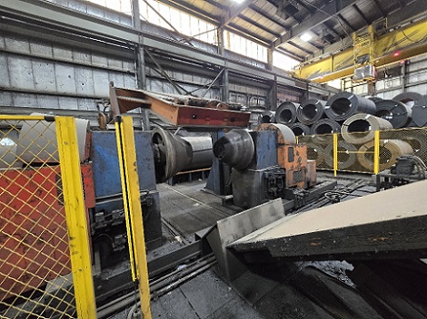 72 x .250 x 80,000# BRADBURY CUT TO LENGTH LINE
