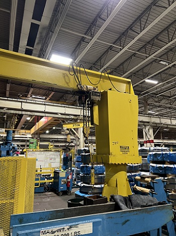 5 TON CUSTOM JIB CRANE