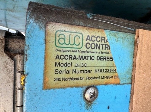 ACCRA-WIRE #D30, WIRE MACHINE