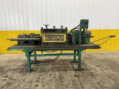 1-1/8 BLISS / MACK-HEMP MODEL AXY 6-ROLL ROTARY TUBE & PIPE STRAIGHTENER