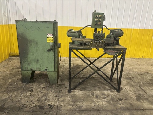 5/16 TURNER MACHINES MODEL #912.5 ROTARY ROLL STRAIGHTENER