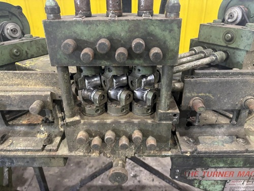 5/16 TURNER MACHINES MODEL #912.5 ROTARY ROLL STRAIGHTENER