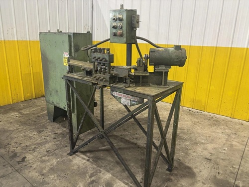 5/16 TURNER MACHINES MODEL #912.5 ROTARY ROLL STRAIGHTENER