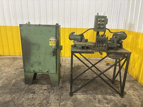 5/16 TURNER MACHINES MODEL #912.5 ROTARY ROLL STRAIGHTENER