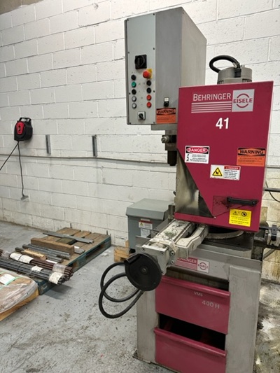 BEHRINGER-EISELE #VMS400H, SEMI-AUTOMATIC COLD SAW